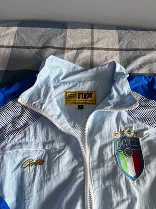 Chaqueta Corteiz Azul y Blanca