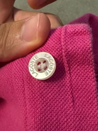 Lote 3 polos Lacoste Vintage