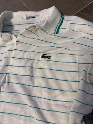 Lote 3 polos Lacoste Vintage