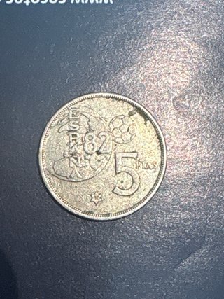 Moneda 5 Pesetas Juan Carlos I 1980