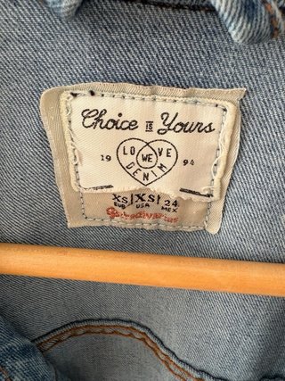 Cazadora vaquera Stradivarius Talla XS