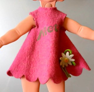 Sebino Bambola Tascabile Metti vintage 28 cm Doll
