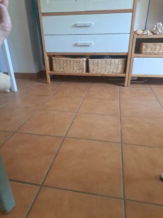 Canasta de mimbre rectangular