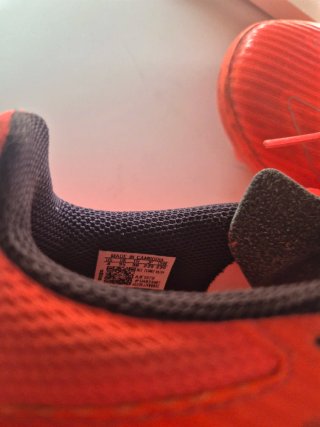Zapatillas Fútbol Adidas N.36 Naranja