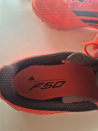 Zapatillas Fútbol Adidas N.36 Naranja