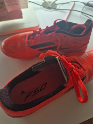 Zapatillas Fútbol Adidas N.36 Naranja