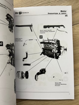 FIAT UNO TURBO 1300 IE FASE 1 MANUAL DE REPARACION