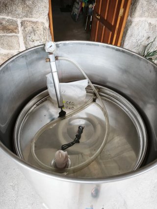Cuba, depósito Acero Inoxidable 300l