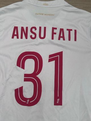 Camiseta AS Monaco Edición Jugador Ansu Fati 31