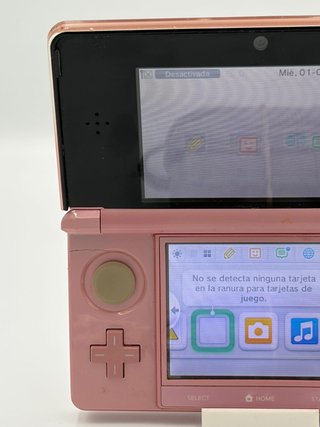 Nintendo 3DS Rosa + Cargador