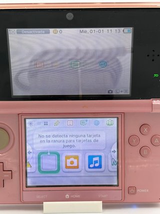 Nintendo 3DS Rosa + Cargador