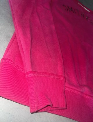 Felpa Smith's Co. rosa con paillettes