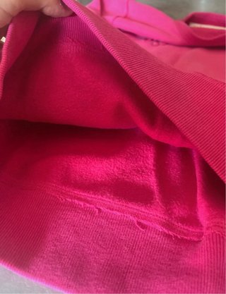 Felpa Smith's Co. rosa con paillettes