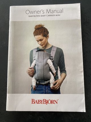 Mochila portabebés BABYBJÖRN (color gris)