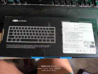 Teclado Gaming MageGee TS91 60% RGB 61 Teclas