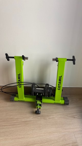Rodillo Entrenamiento Bicicleta Cotamil Verde