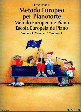 Metodo Europeo per Pianoforte Vol. 1