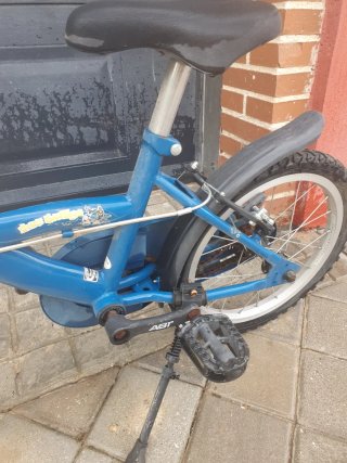 Bicicleta infantil azul Talla 4-6
