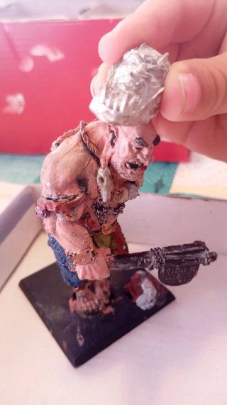 Gigante metalico Warhammer 90s Orcos