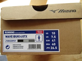Zapatillas Mizuno Wave Ibuki 4 Gore-Tex