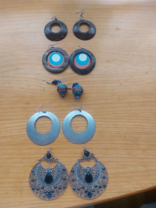 Lote de pendientes variados