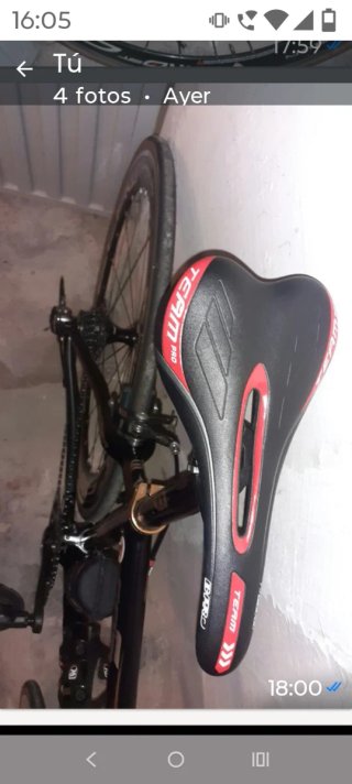 Bicicleta Pinarello T-S Negra