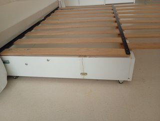 Sofá Cama IKEA Hagalund 2 Plazas Blanco