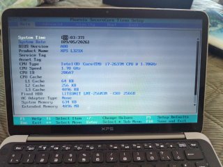 Dell XPS 13 i7 SSD 256GB + Cargador + Ratón