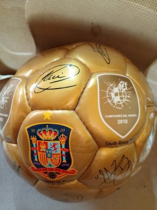 Balón de Oro España Campeones del Mundo 2010
