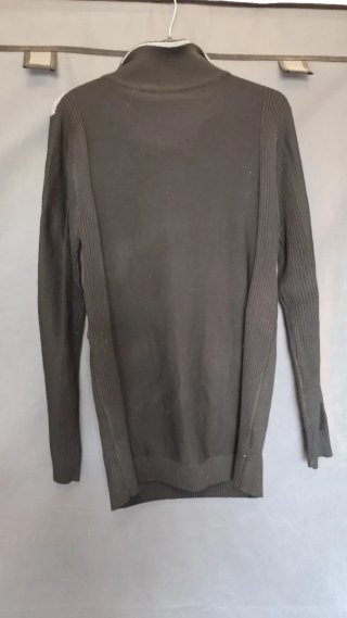 Jersey hombre New Mentality negro y gris slim fit