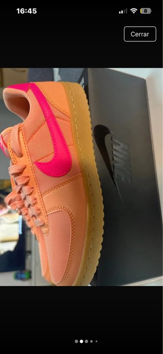 Zapatillas Nike Naranja y Rosa
