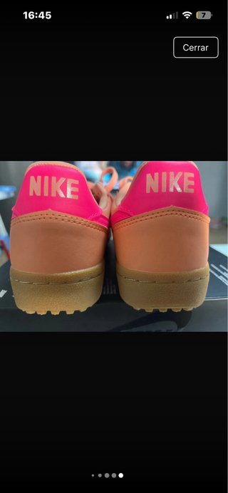 Zapatillas Nike Naranja y Rosa