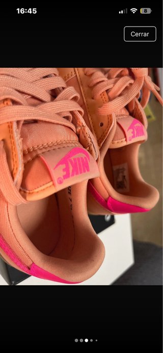 Zapatillas Nike Naranja y Rosa