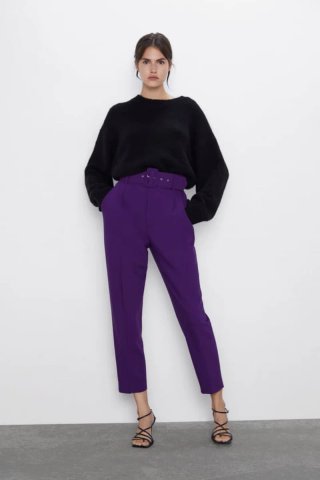 Pantalón Morado Mujer T-38