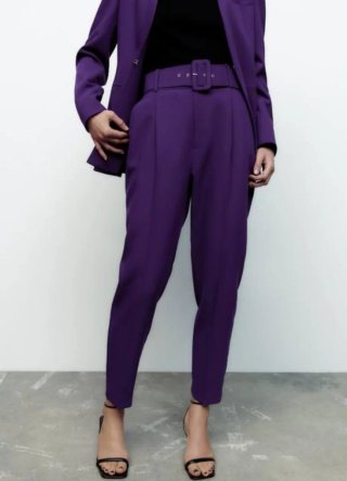 Pantalón Morado Mujer T-38