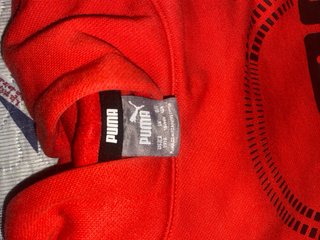 Sudadera Puma Roja