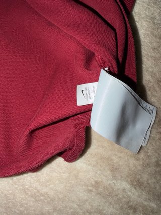 Polo Nike Club Rojo Burdeos Talla L