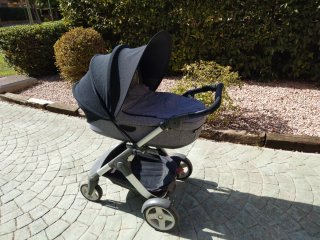 Stokke Trailz Silla de Paseo + Capazo + extras