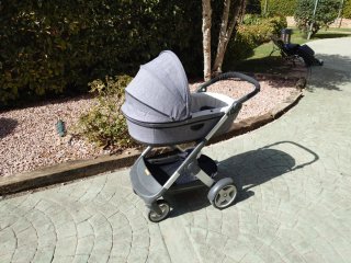 Stokke Trailz Silla de Paseo + Capazo + extras