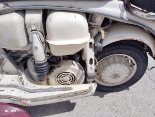 Lambretta LI150 Roja y Blanca