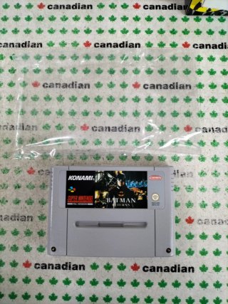 Super Nintendo Batman Returns PAL