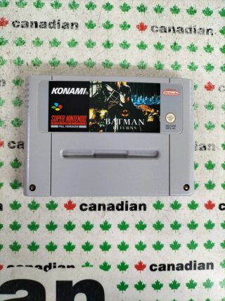 Super Nintendo Batman Returns PAL