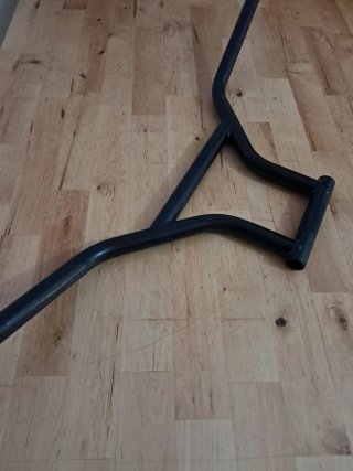 Manillar monty 700mm black