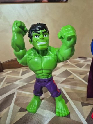 Set 3 Action Figure Supereroi