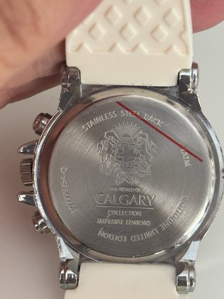 Reloj The World of Calgary Blanco Deportivo