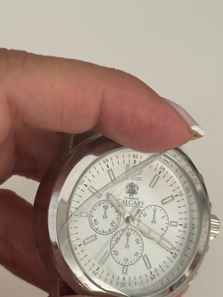 Reloj The World of Calgary Blanco Deportivo