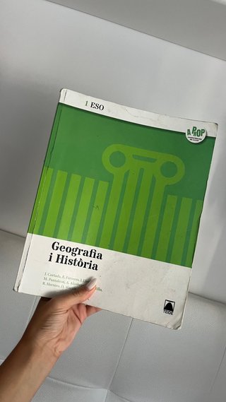 Geografia i Història, 1 ESO
