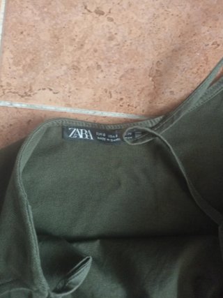 Camisa de tirantes verde
