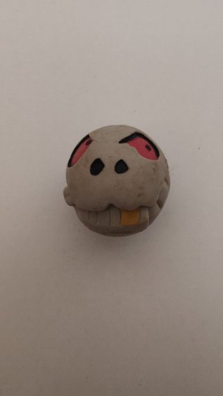 Pallina Rimbalzina Teschio Vintage Gomma