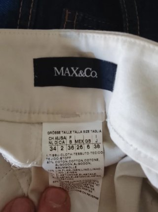 Completo Max & Co donna bianco